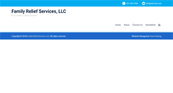 Desktop Screenshot of familyreliefservices.com